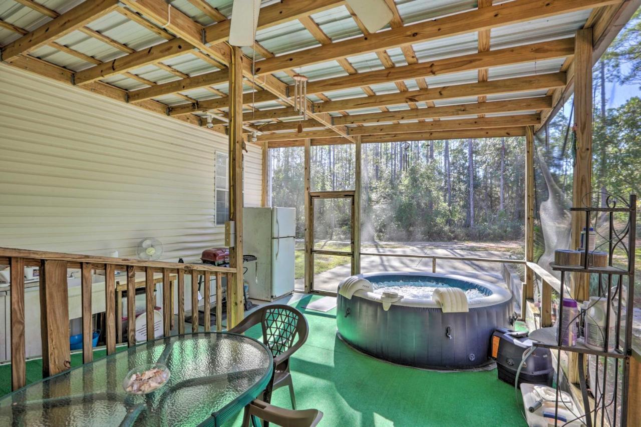Keaton Beach Escape With Hot Tub 2 Mi To Shore Perry Esterno foto